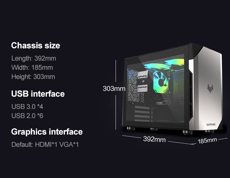 Amazon.com: IPASON Gaming PC Computer Desktop AMD Ryzen 5 5600G